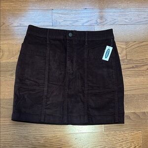 Old Navy Dark Brown Mini Skirt